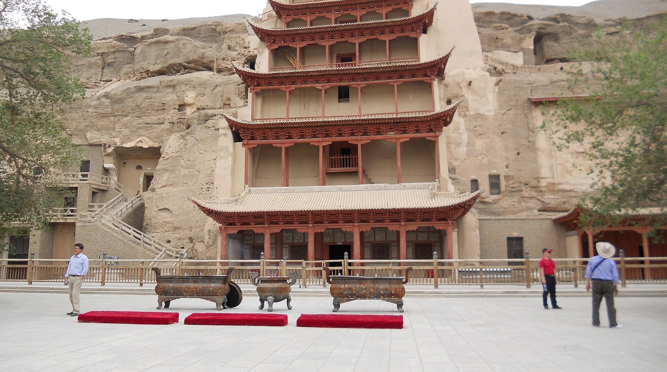 Mogao Caves in Dunhuang, Gansu