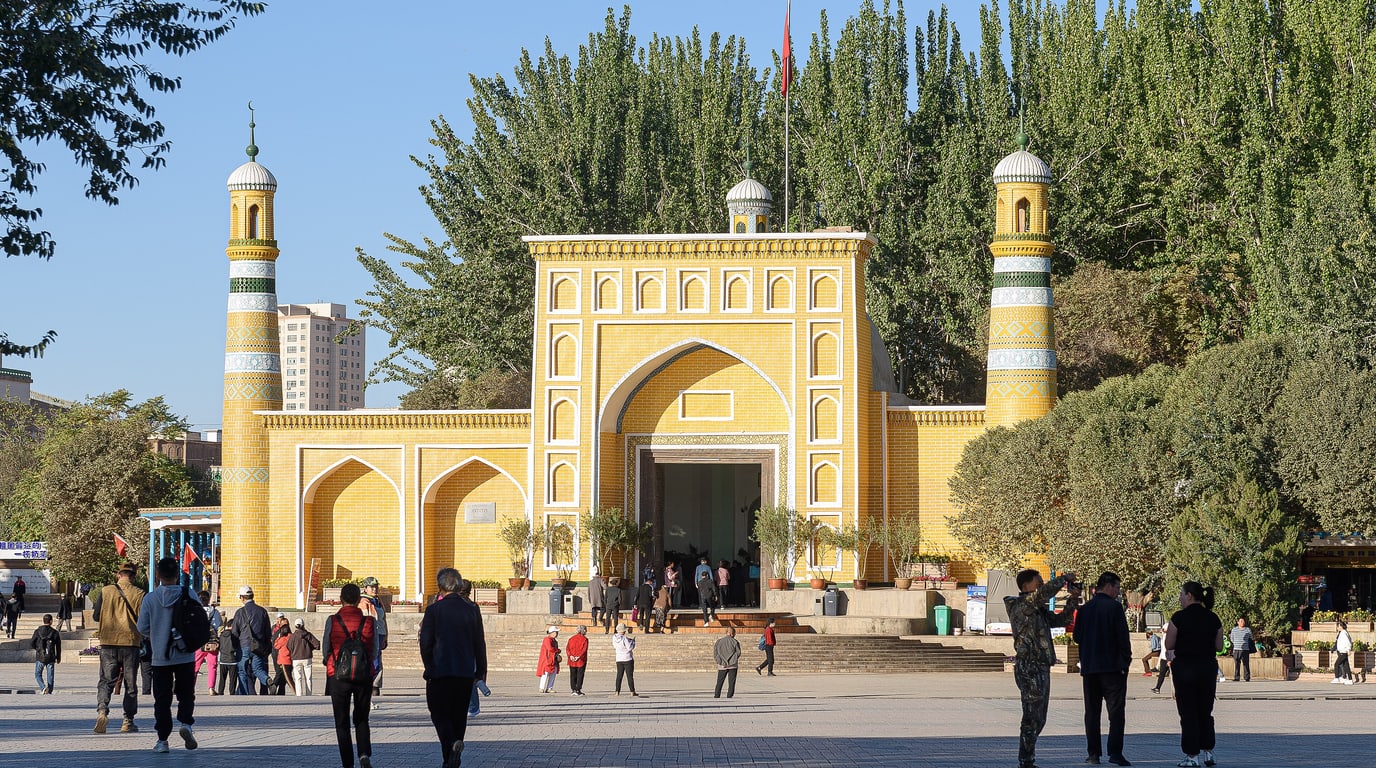 Kashgar old city in Xinjiang